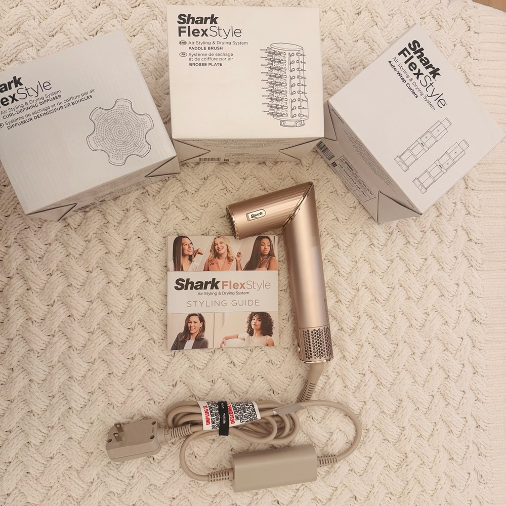 Shark FlexStyle Hair Dryer and Styler - Gold